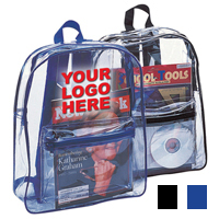 All Clear Vinyl Backpack